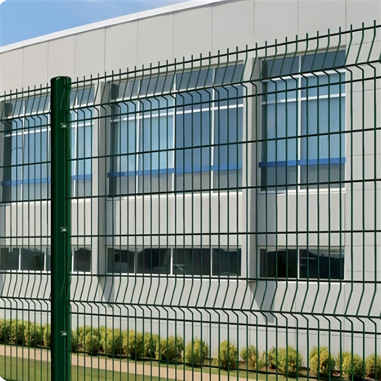 And Fencing/3D Fence/3D Barbed Commercial Customized Galvanized Steel Welded Wire Mesh Fence Triangle Curved 3D Wire Mesh Fence