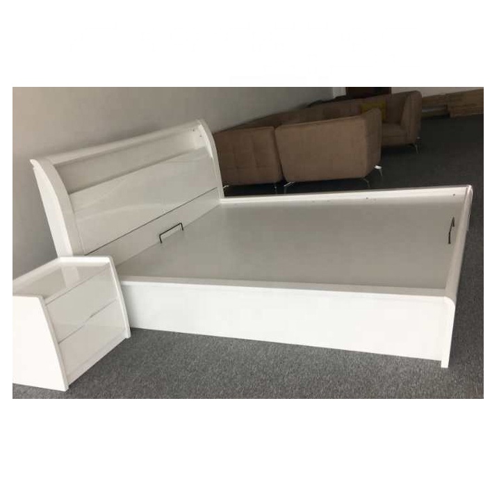 Home Bedroom Furniture CUS-MFAA006 Modern King Bed Double Bed Wood Beds