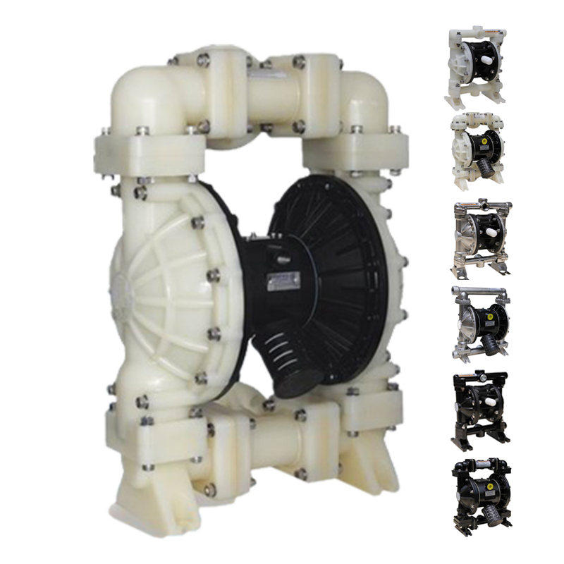 PVDF (Kynar) Chemical Resistance Transfer Spare Parts 2 Inch Diaphragm Pump For Chemical