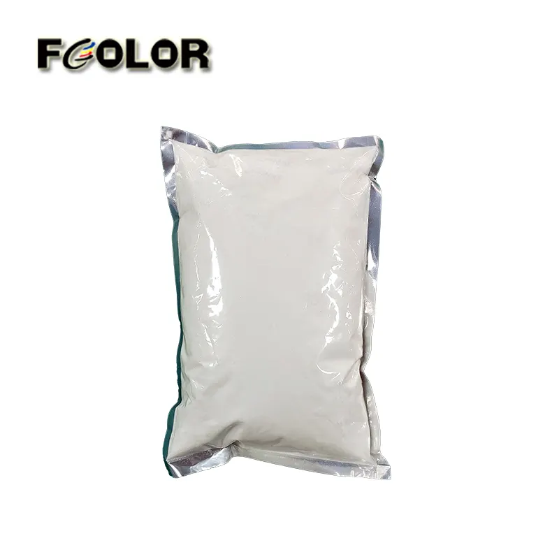 Fcolor New Arrivals DTF Hot Melt Powder White Adhesive Powder for Heat Transfer Printing