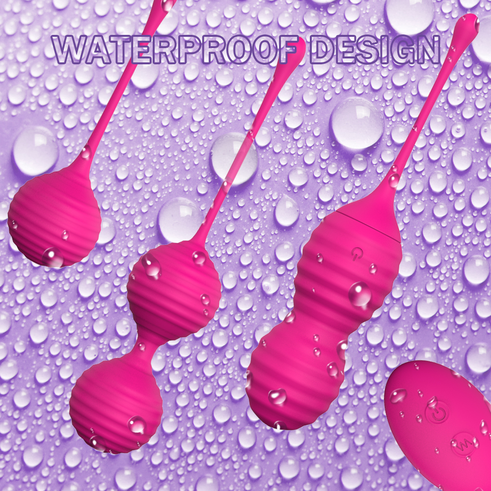 Waterproof Sex Product Jump Egg Vibrator Jump Bullet Eggs Sex Adult Toys Dumbbell Silicone Vagina Ball