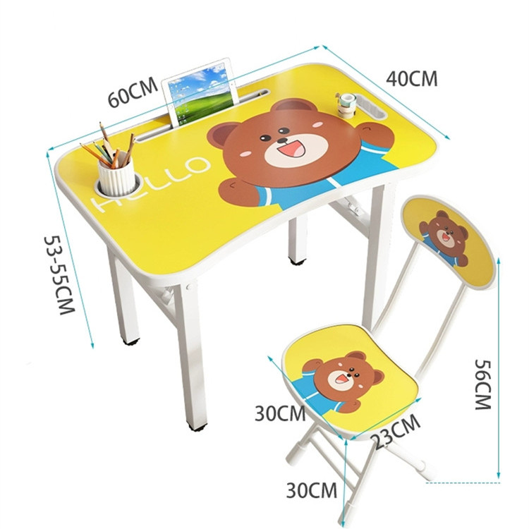 Children's Table And Chair, Children's Bedroom Furniture Set, Children's Solid Wood Table And Chair