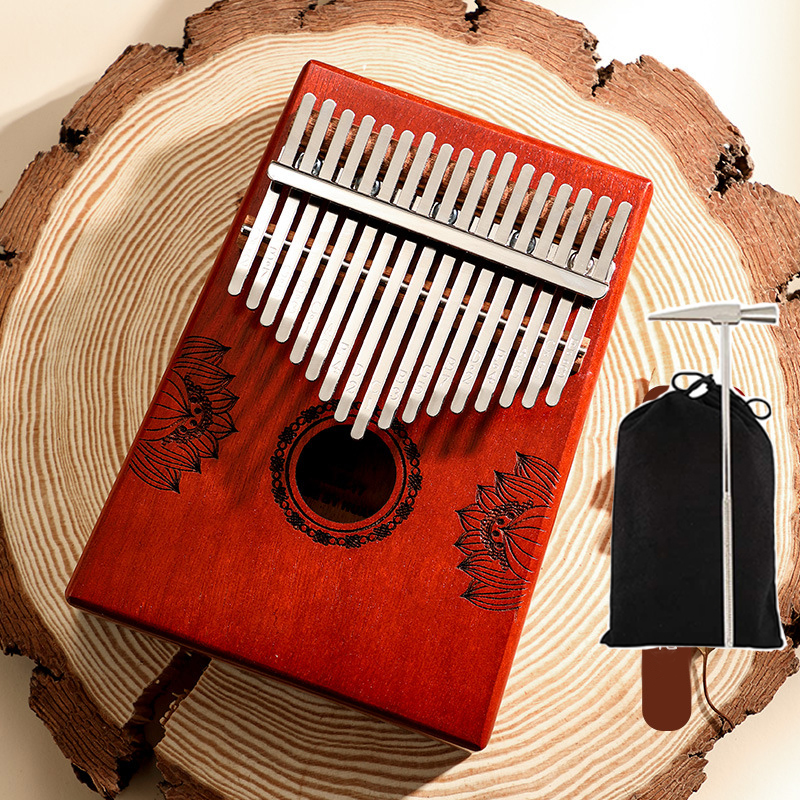 Портативное пианино UKETA mbira, музыкальный инструмент, подарки, 17 клавиш, пианино kalimba
