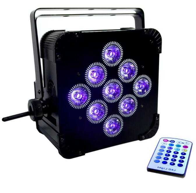Горячая продажа продукта питание от аккумулятора LED Par Can Uplights Wi-Fi беспроводной DMX пульт дистанционного управления