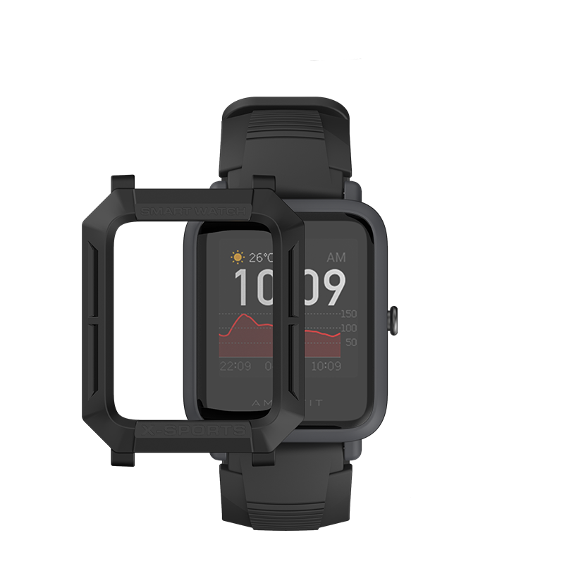 Чехол для смарт-часов Amazfit Bip S, мягкий чехол из ТПУ для смарт-часов Amazfit Bip 1S, защитные аксессуары