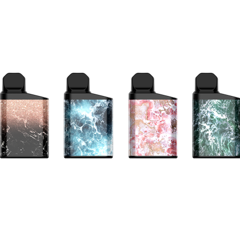 High Quality Paint over varnish Fashion Vapes Kit Durable rechargeable 550mah 8ml Metal pod vape pens