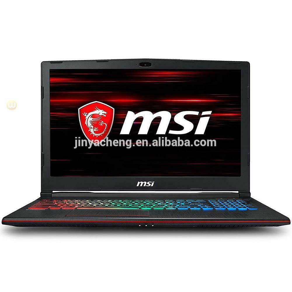 MSI GP63 с леопардовым принтом 15,6 "FHD игровой ноутбук Intel i7-8750H 2,2 ГГц 1 ТБ + 256 ГБ SSD 16GB оперативной памяти GTX 1060 Gamer ноутбук