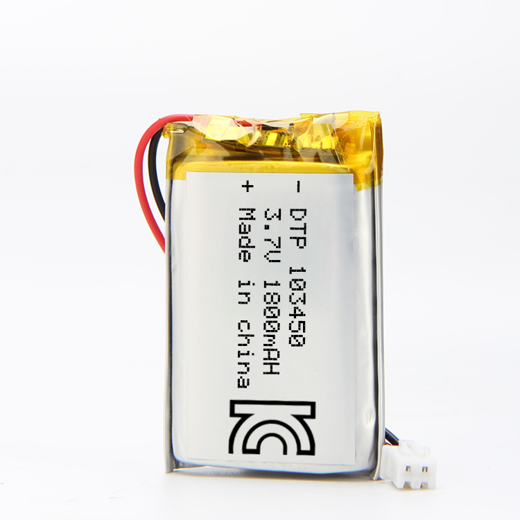 KC UL одобренный dtp 103450 3,7 v 1800mah перезаряжаемый + батареи