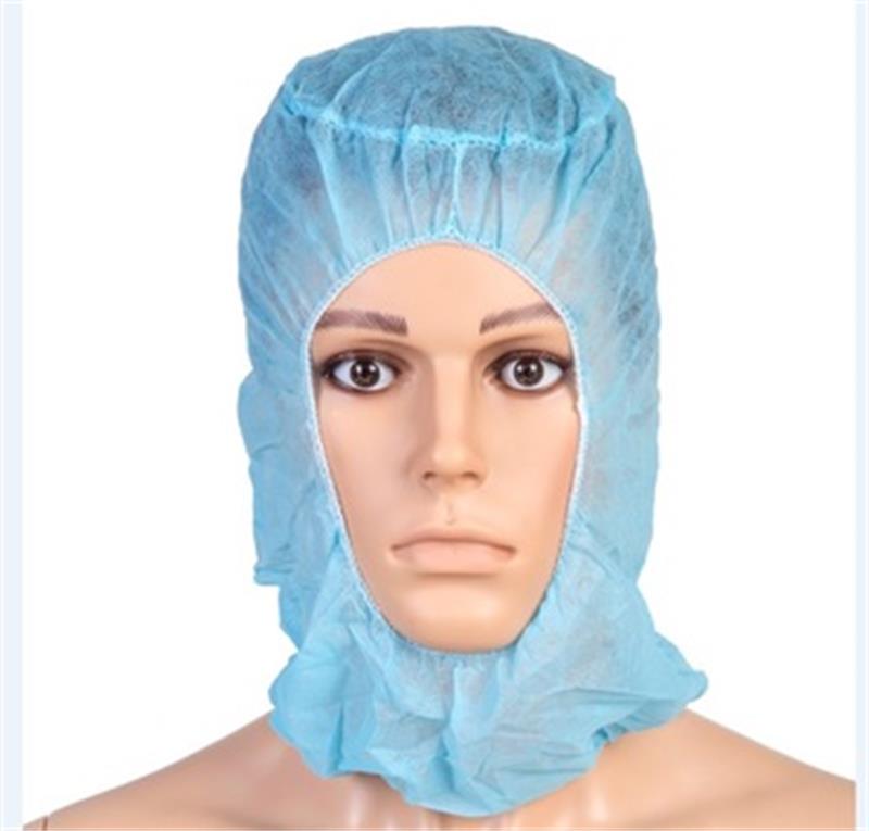 Disposable PP Head Face Protective Hairnet Beard Cover Beard Nets Balaclava Hood Surgical Head Cover Nurses Cap