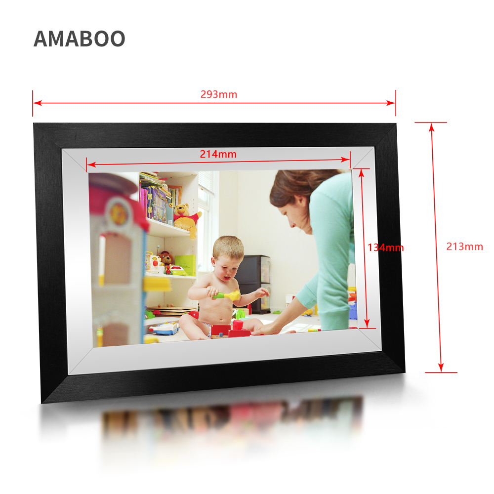Ips-экран рекламный дисплей AMABOO Смарт WiFI цифровая фоторамка Бесплатная рамка Приложение IOS Android обмен фото дисплей стойки