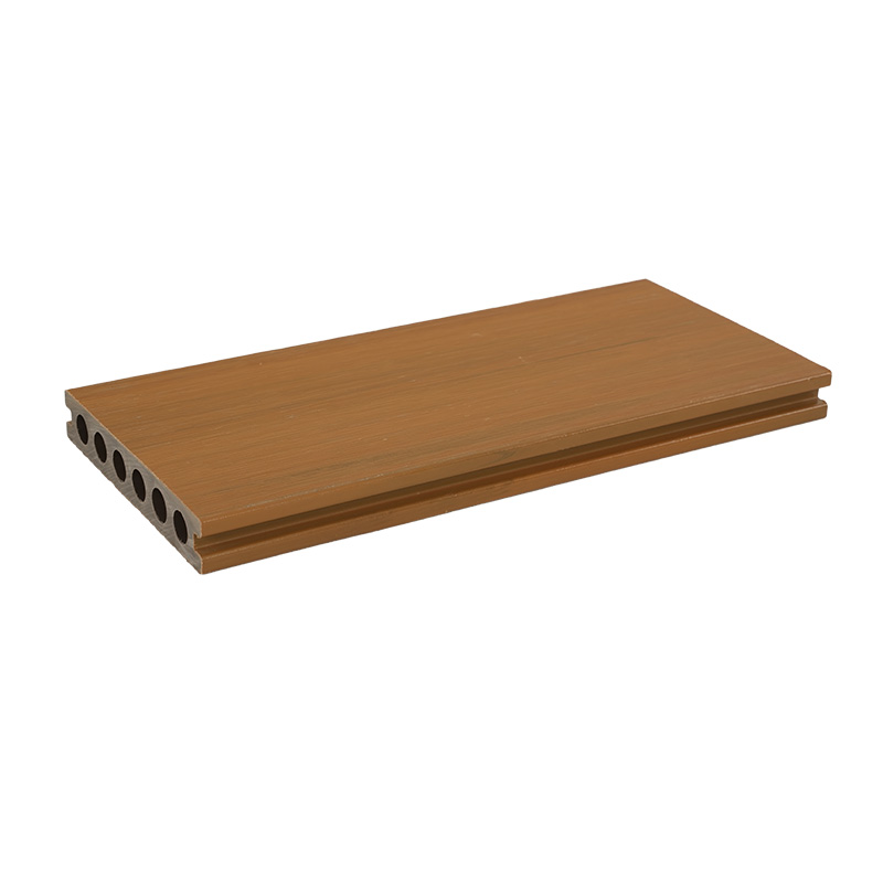 Modern Outdoor WPC Decking Board Eco-Friendly Wood Plastic Composite Solid Floor Wooden Decking Hollow Decking Outdoor Flooring