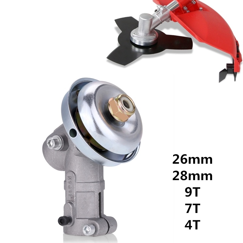 Replacement 26mm 7T gearbox work head for brush cutter