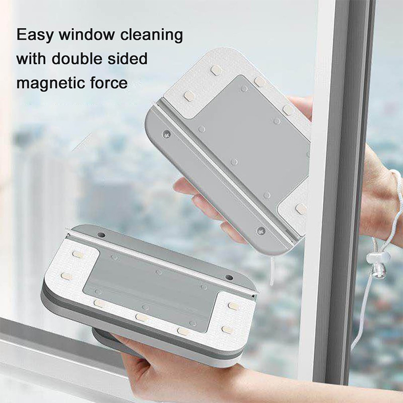 Magnetic Double Side Face Glass Cleaning Brush Magnetic Window Cleaner Tools Household Magnets Cleaning Window Gadgets Wiper