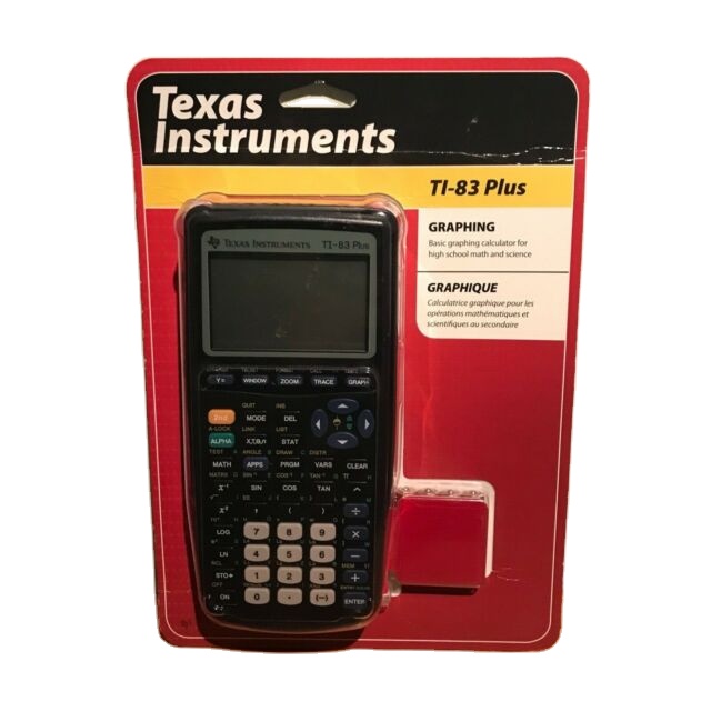 Высокое качество Новые оригинальные Texas Instruments TI-83 плюс графический калькулятор все цвета в наличии на складе.