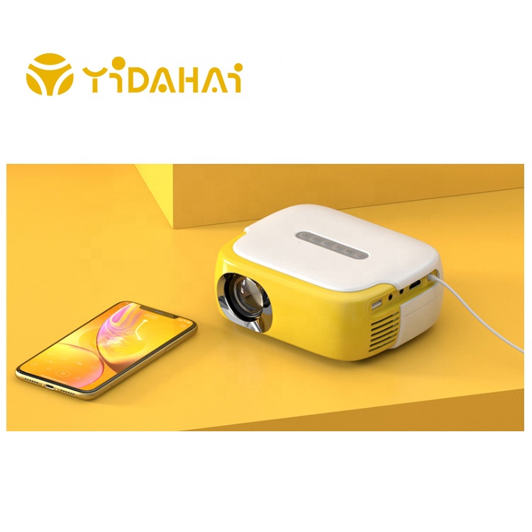 YIDAHAI 860 популярный дешевый 360P домашний умный мини-проектор OEM/ODM высокие Люмены LCD Портативный Домашний кинотеатр и наружный проектор