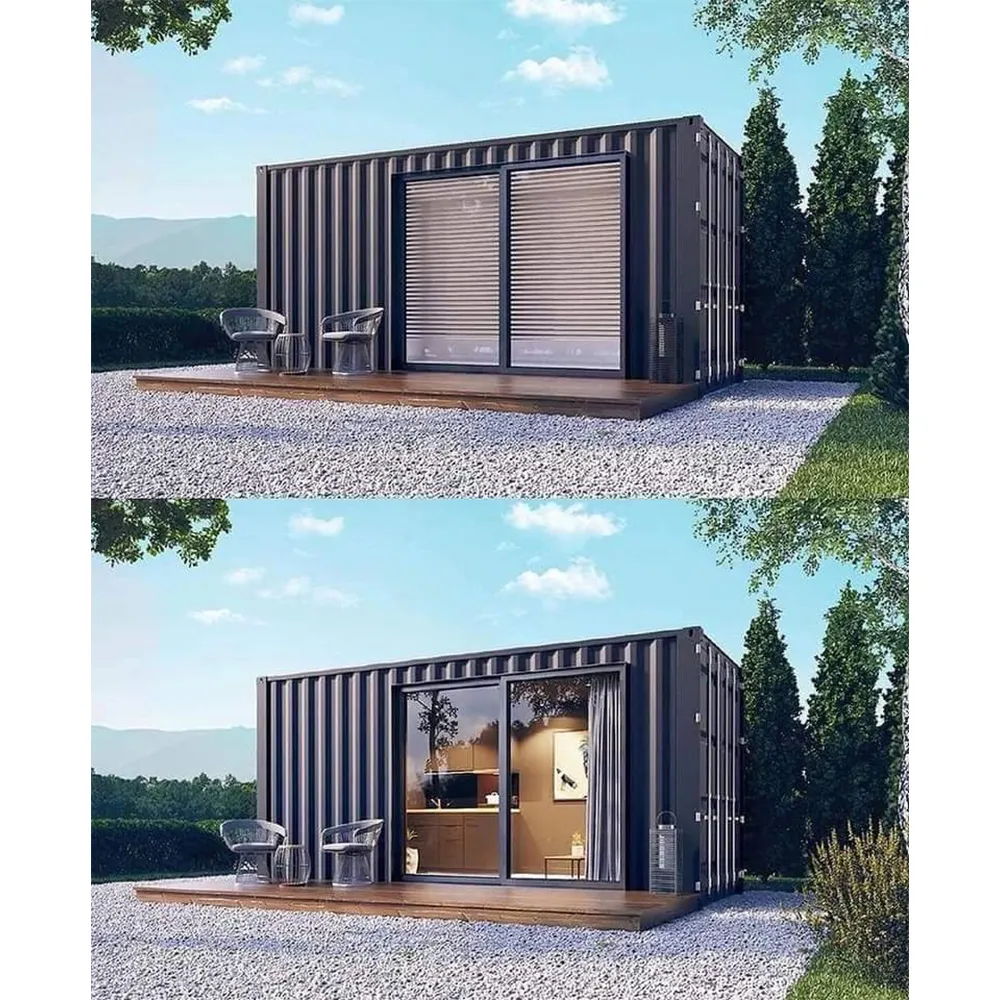 Costume Custom Quick Assemble Container House Luxury Prefabricated Living House Folding Container Homes