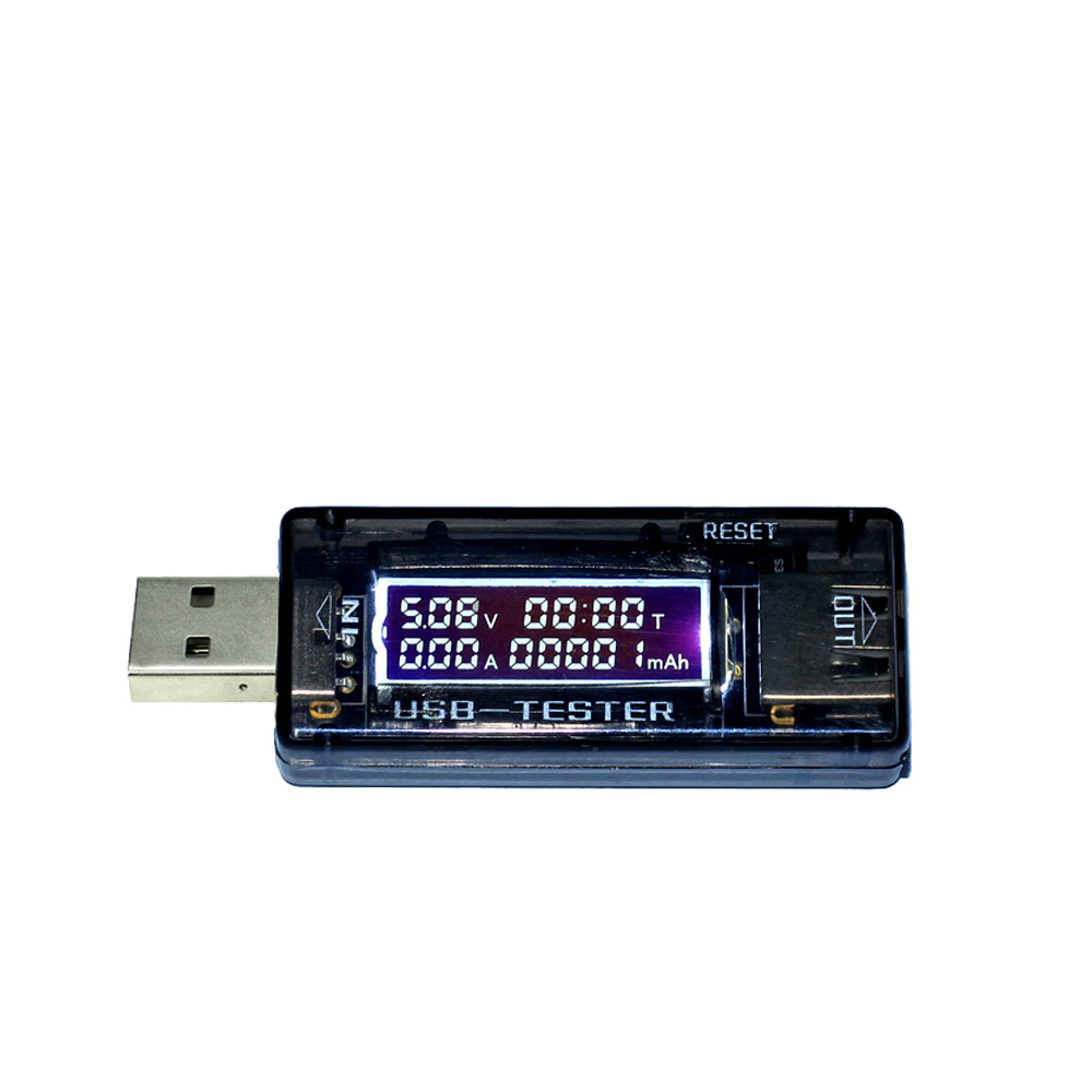 Электронный тестер 3 в 1, измеритель емкости и напряжения тока с USB-портом для мобильного внешнего аккумулятора