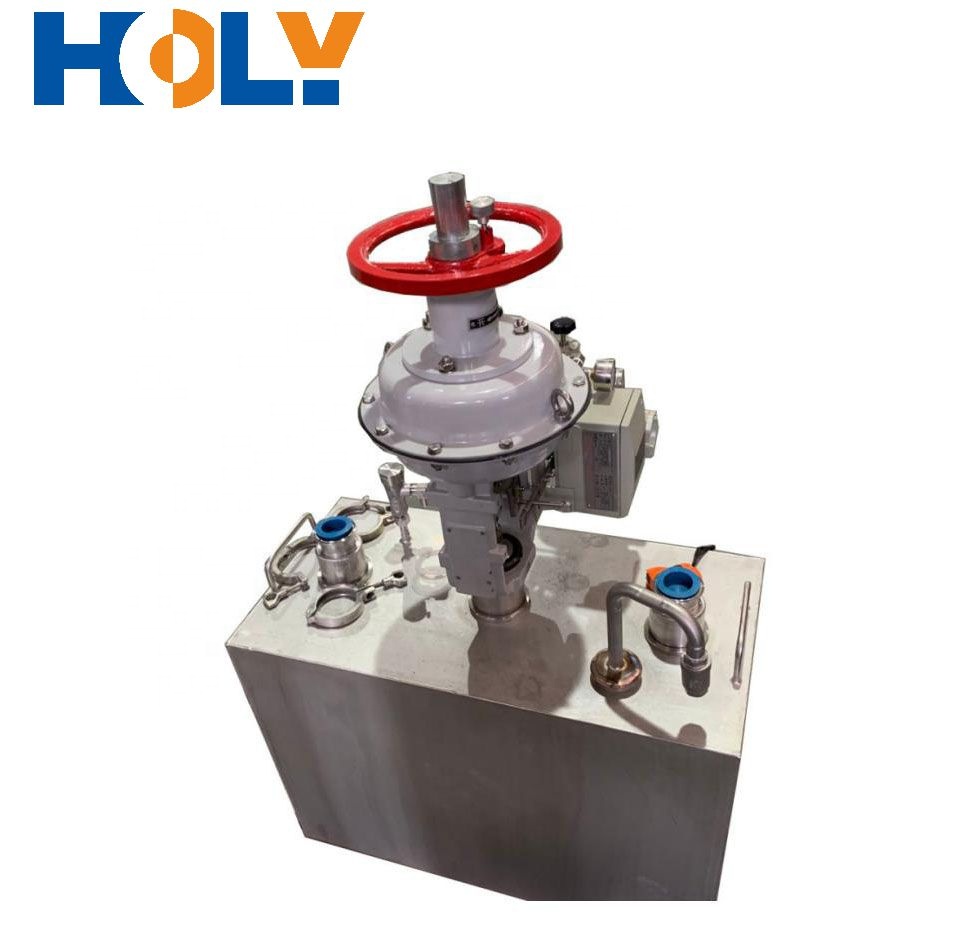 DN40 Vacuum Insulated Piping Vacuum Insulated Flow Regulating Valve for Liquefied Natural Gas