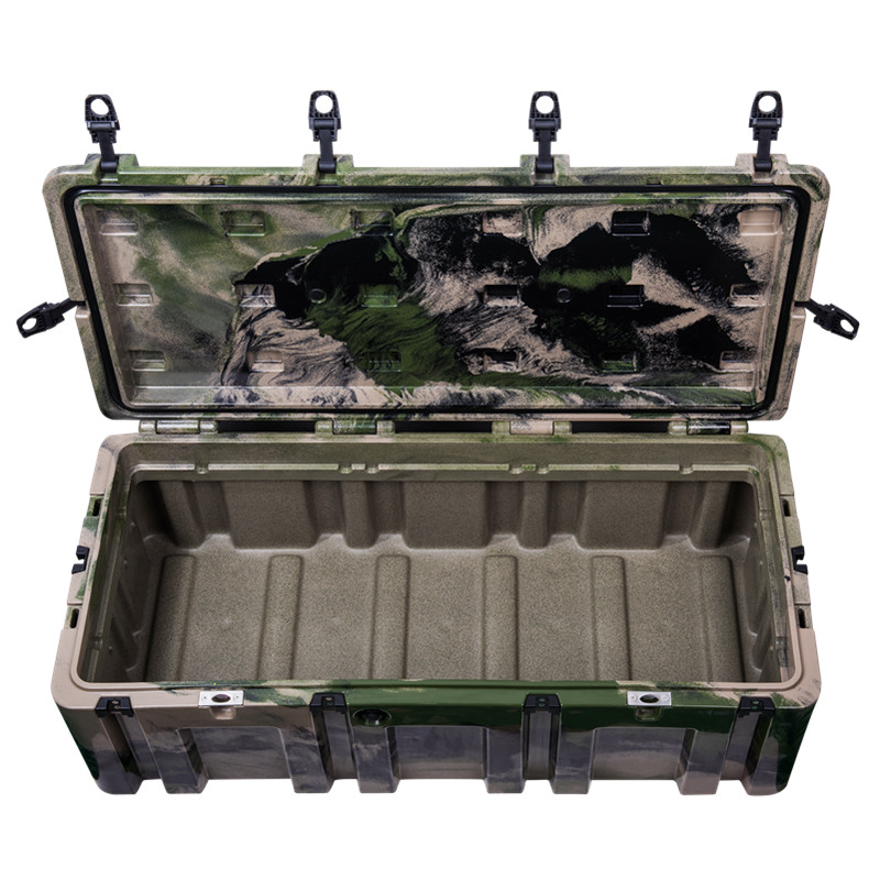 175L wholesale heavy large tool box with handle plastick rotomolded camping army tool box