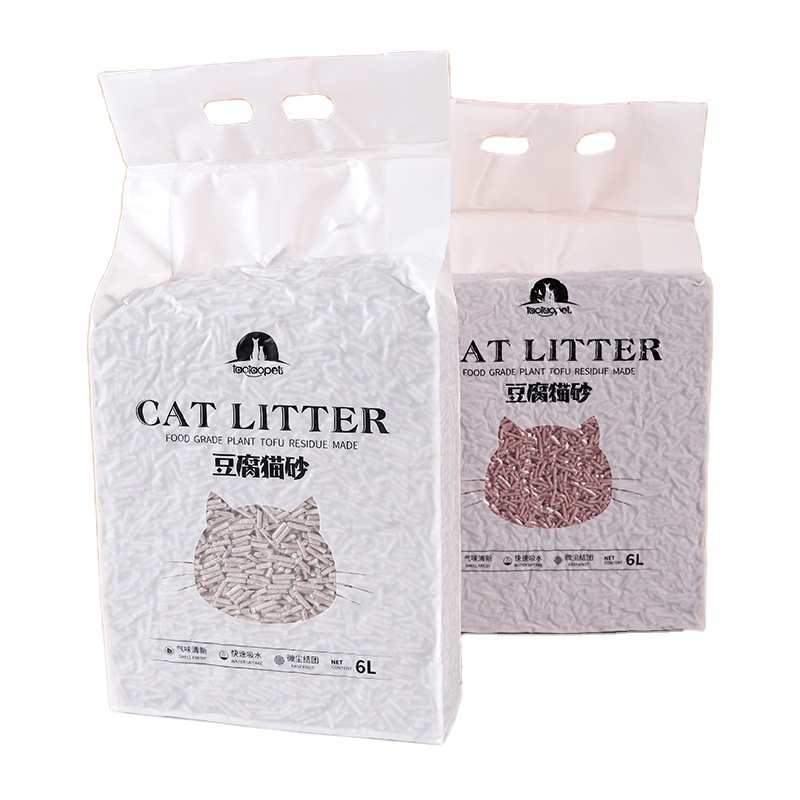 Taotaopets In Stock Lavender Flavor Tofu Cat Litter Sand Mixed Cat Litter Tofu