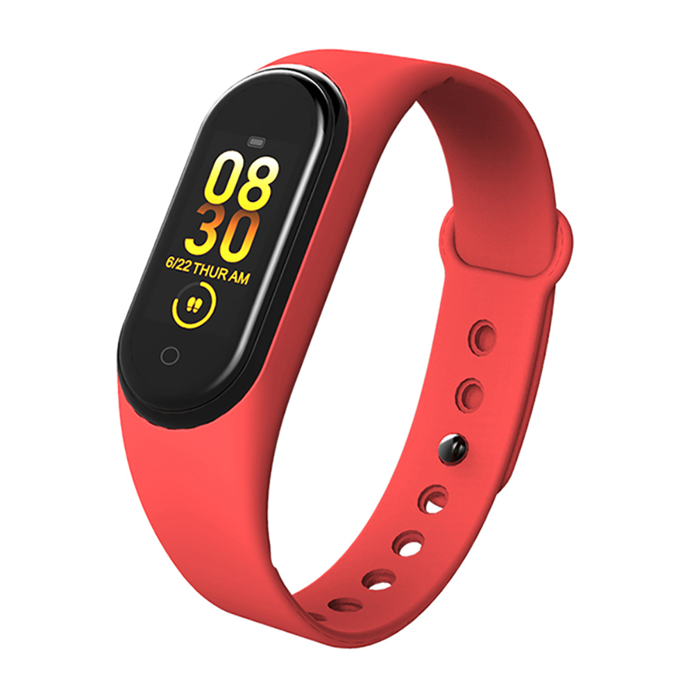 2021 wholesale Hot Sale Smartwatch M4 Heart Rate Sleep Smart Band Color Screen Smart Bracelet Watch M4