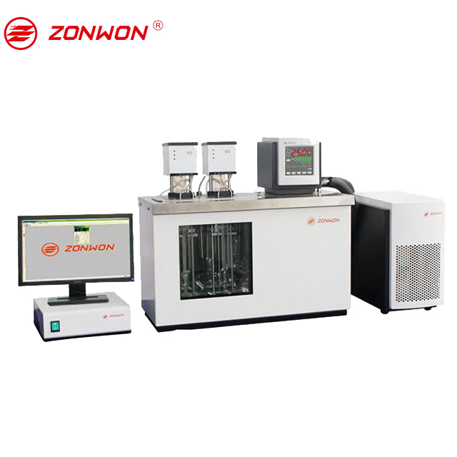 Лабораторный станок 2 измерительные позиции ASTM D445 Stander Ubbelohde кинематический Viscometer