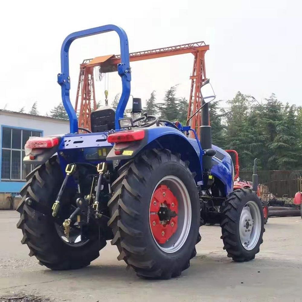Заводская цена 4wd 90hp трактор с фронтальный погрузчик и экскаватор