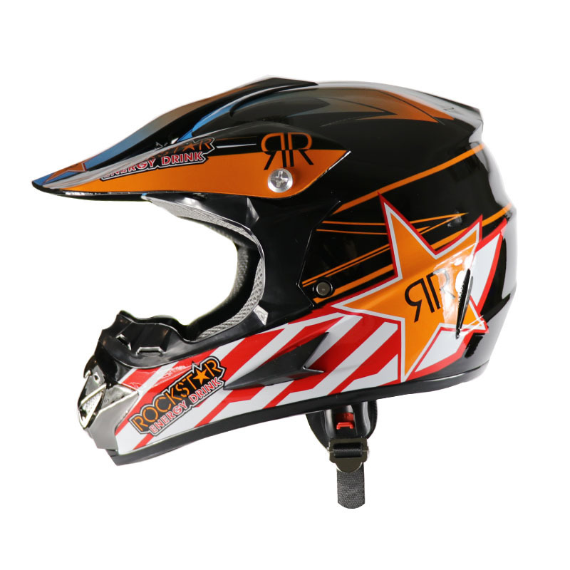 Шлем для мотокросса Dirtbike, мотоциклетный шлем для квадроциклов и внедорожников, козырек для снегохода, шлем с черепом на все лицо