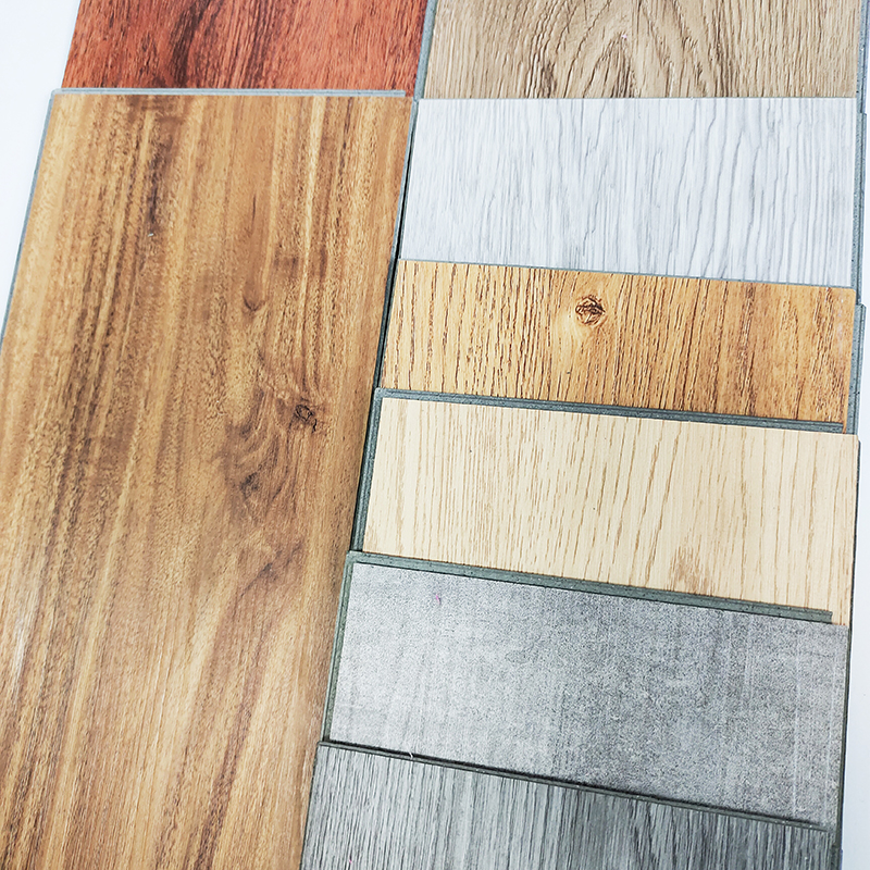 Natraul oiled Rustic Oak wood veneer anti static pvc tile SPC flooring