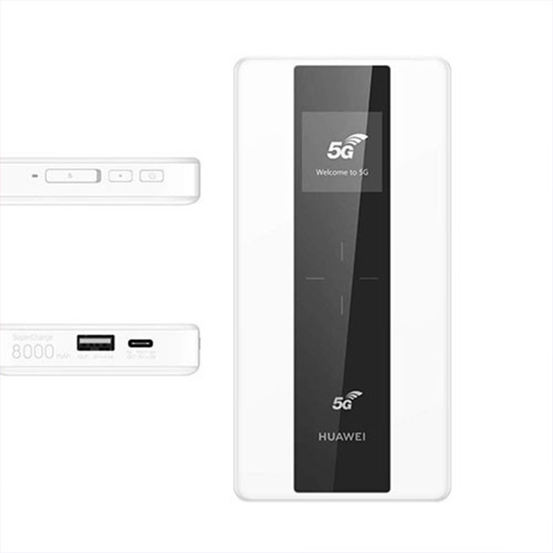 Huawei 5G мобильного телефона WiFi мини Карманный Wi-Fi Беспроводное зарядное устройство маршрутизатор Huawei E6878-870 НСА/SA 4000 мА/ч, экшн-камера с Wi-Fi модем