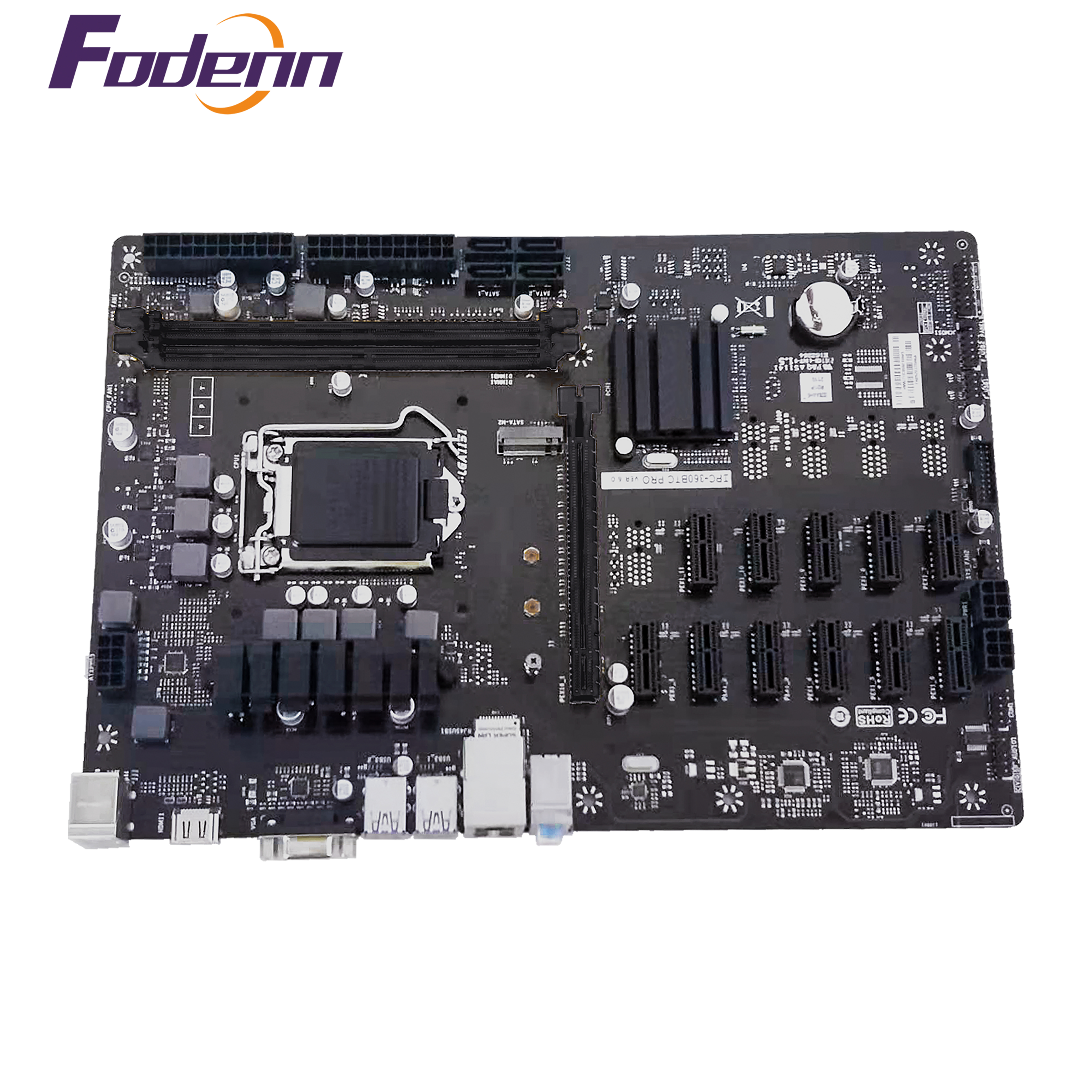 Материнская плата для добычи биткоинов foстол B360 INTEL Coffee lake LGA1151 с поддержкой 12 gpu