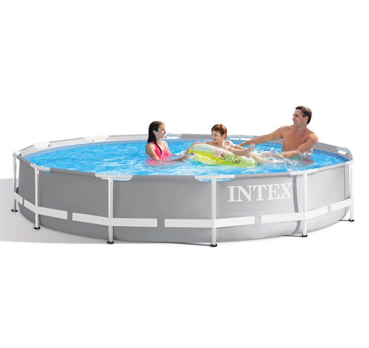 Оригинальный INTEX 26712 366*76 см большой металлический каркас бассейна большой открытый семья вода играет веселый плавательный бассейн