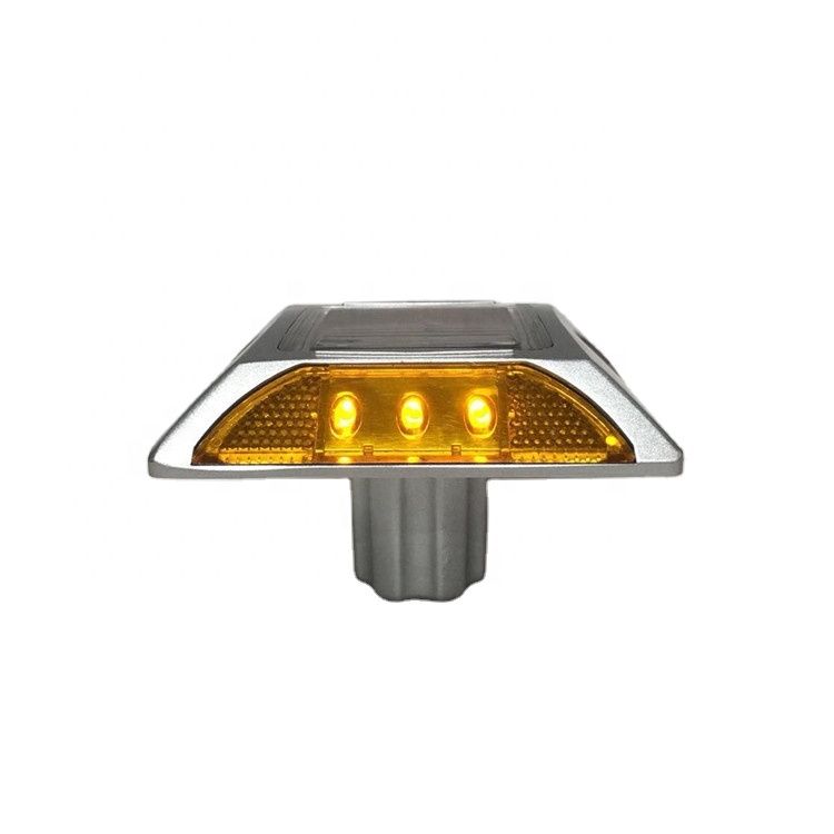 Roadway Safety Solar powered Waterproof LED Cat Eye Reflective Road Stud Solar road stud