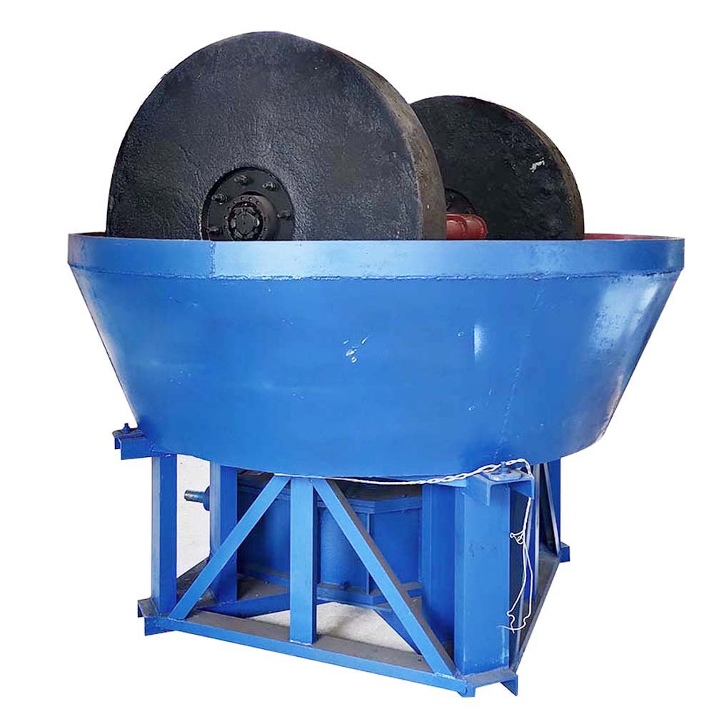 Fine Discharge Size Small Gold Mining Equipment Grinding Rock Gold Wet Wheel Mill