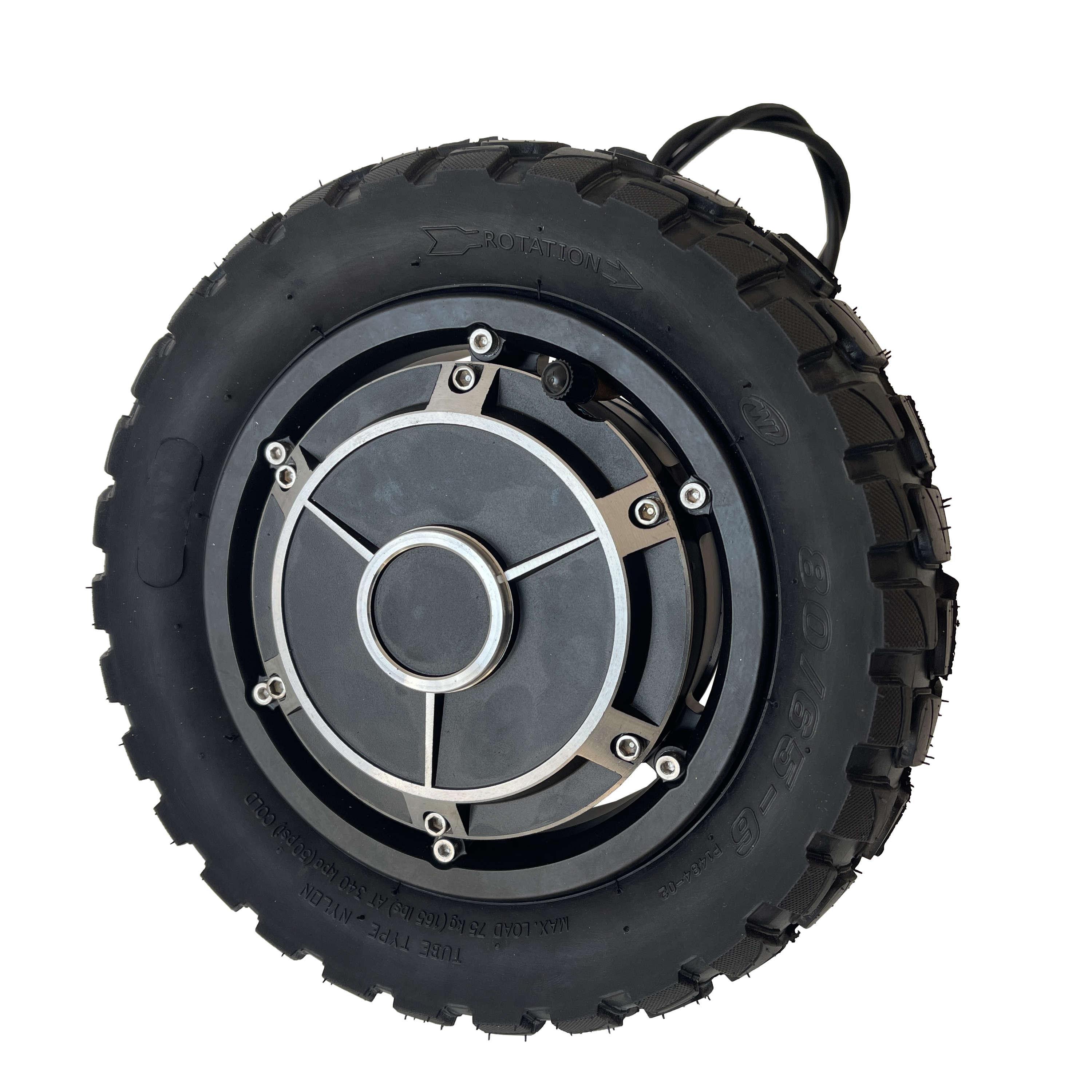 10inch Easy to disassemble BLDC 1100W electric scooter single shaft split hub motor for Balance Scooter