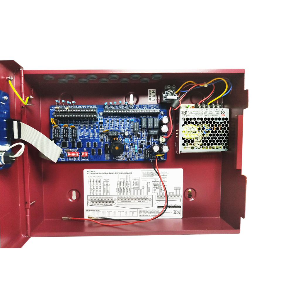 CM1004 Automatic Fire Alarm Fire Gas Extinguisher Control Panel for lowest price
