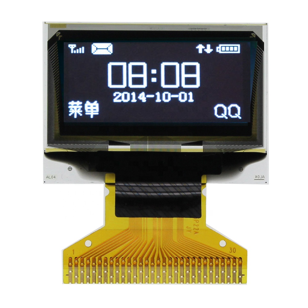 0,96 дюймовый экран SPI I2C белый SSD1306 128X64 OLED
