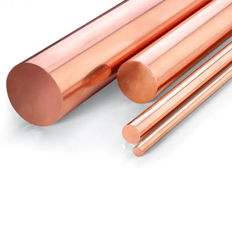 C11000 Red Pure Copper Bar / Copper Flat Bus Bar / Copper Round Rod