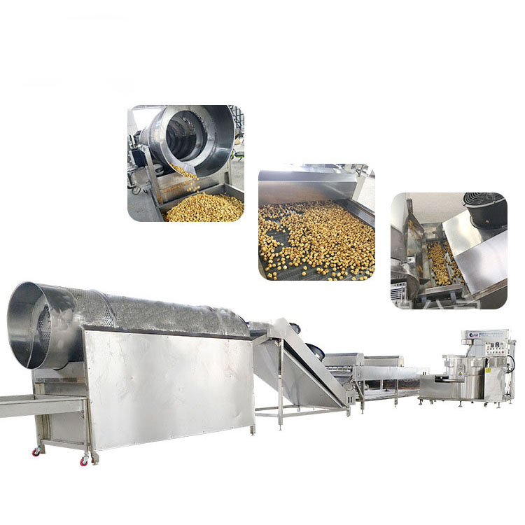 Factory price stainless steel body automatic control electric operated popcorn machine