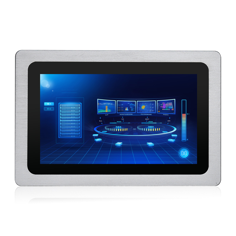 Touchthink 12.1 inch 1280*800 long life daylight industrial tft lcd monitor to play good quality video audio & still picture