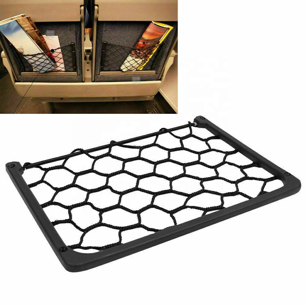RV 4PCS/Set Large Elastic Net Storage Magazine Holder Rack Car/Caravan/Motorhome/Boat camping accessories caravan accessories