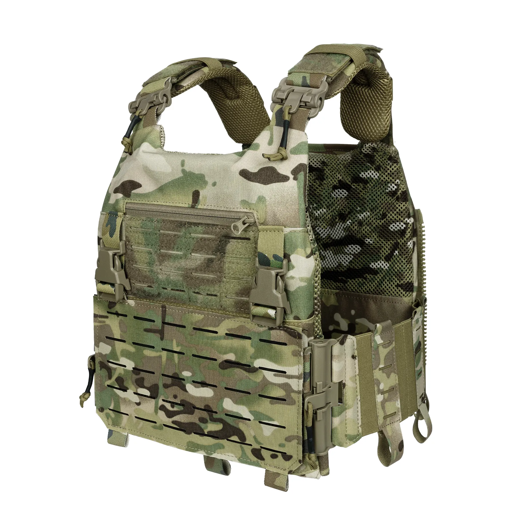 IDOGEAR боевой тренировочный Камуфляжный быстросъемный тактический жилет облегченная модульная система переноски жилет для пейнтбола