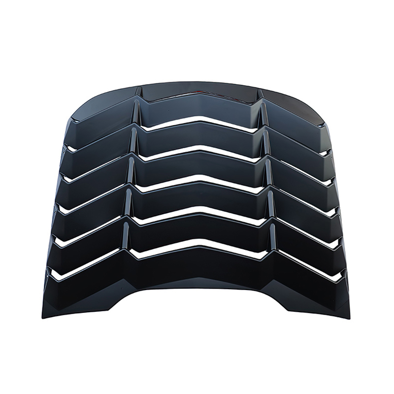 Rear Window Louver Windshield Glass Tuyere Decoration Louver For Mustang 2015-2021 Modification Dedicated