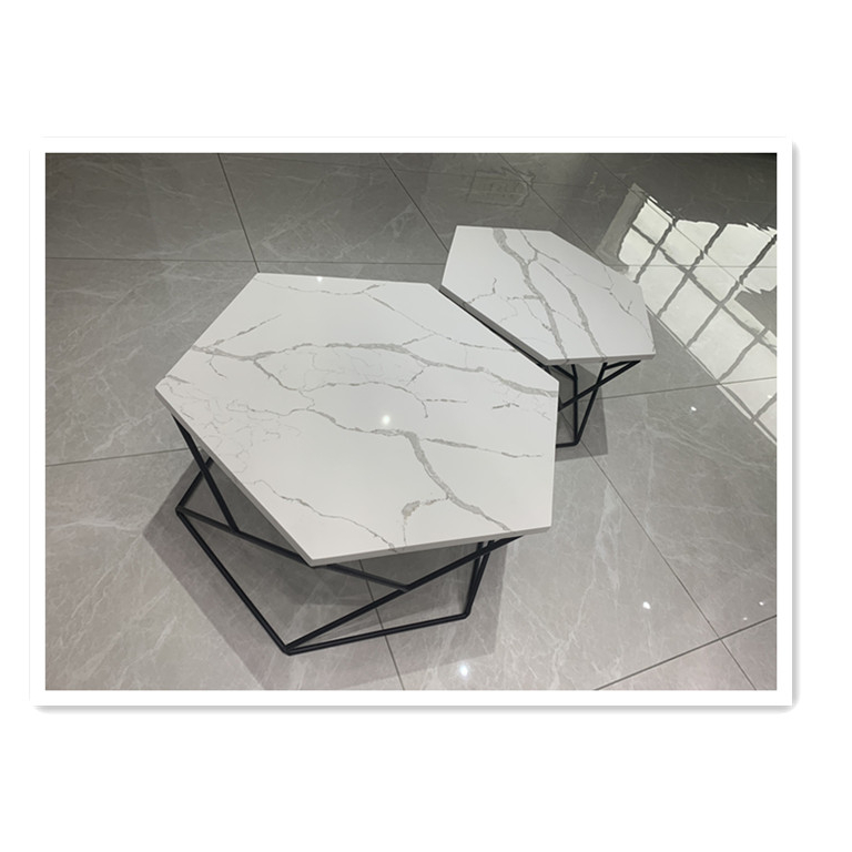 Factory dressing table engineered stone Artificial marble quartz stone cut-to-size durable anti fouling quartz