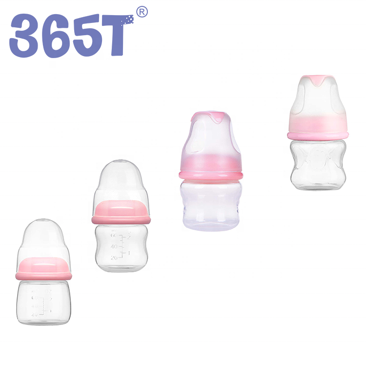 365T BPA бесплатно OEM ODM 2oz 60 мл pp новая пользовательская бутылка для кормления детей оптом