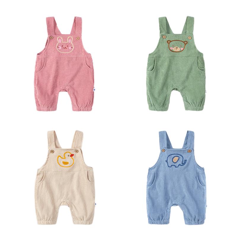 Hot Sale Unisex Cartoon Print Kids Summer Outfit Baby Rullfe Strap
