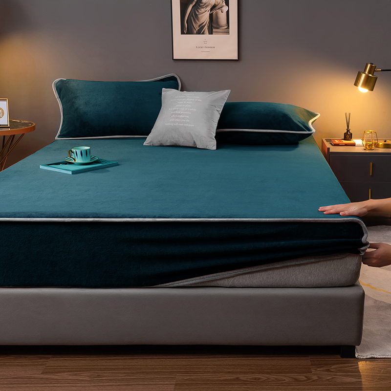 Home textile bedroom set good quality and low price fitted bed sheets
