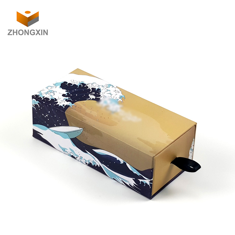 Professional OEM fashion design sun glasses package boxes OEM eyeglasses craft drawer paper box for sunglasses