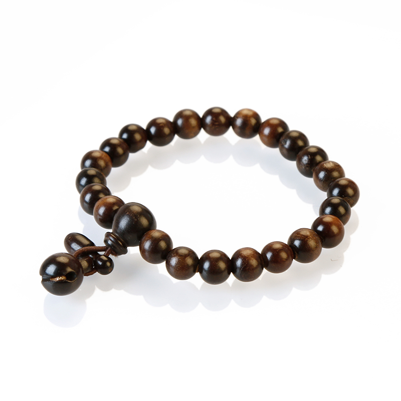 Wholesale lightning old jujube round light bead bracelet 8mm