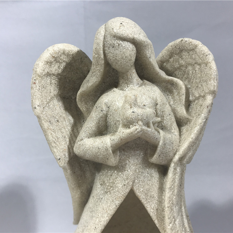 Держатель для свечи Votive angel, подставка для свечи из смолы со светодиодом
